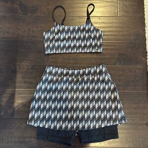 Bad Birdie- Skort/ Sports Bra Set (small)